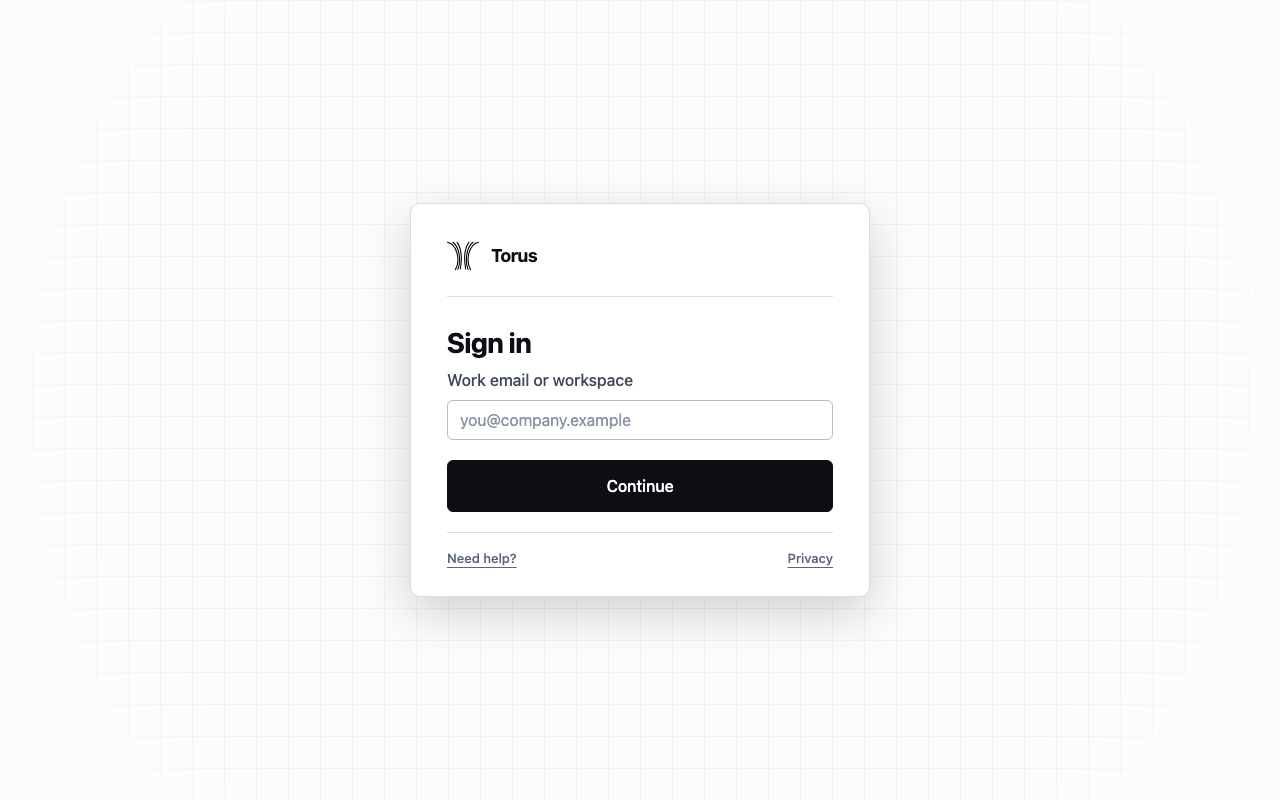 Torus live CMMS platform